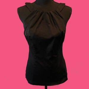 Pinup Couture Black Harley Top ➡️FLAWS⬅️